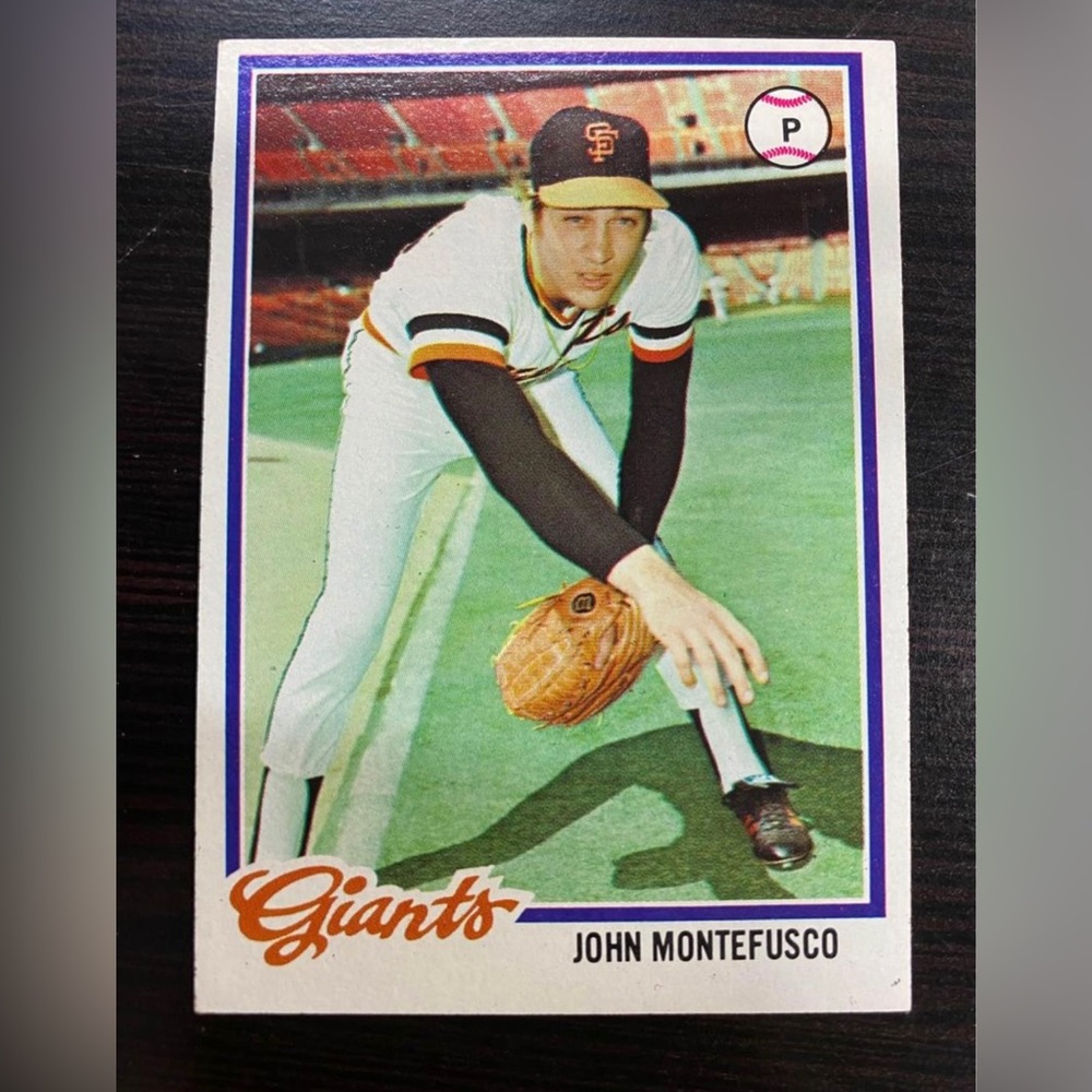 1978 Topps #142 John Montefusco San Francisco Giants
